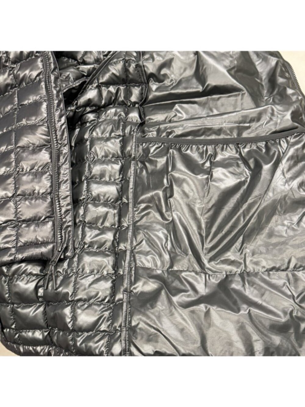 The North Face ThermoBall Jacket Mens 3X Big Tall Summit Black Packable Coat - Picture 7 of 16